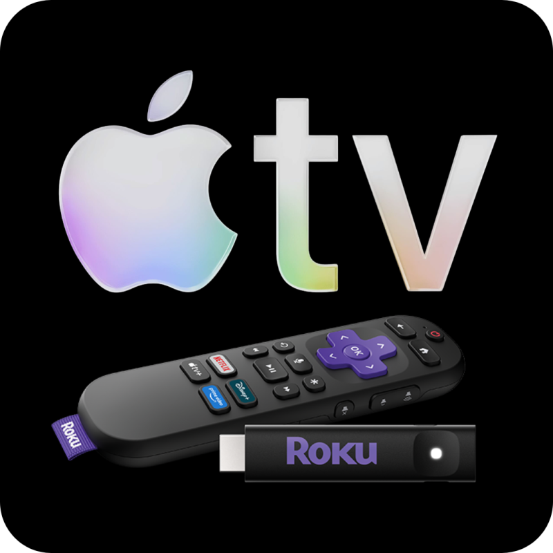Roku with Apple TV