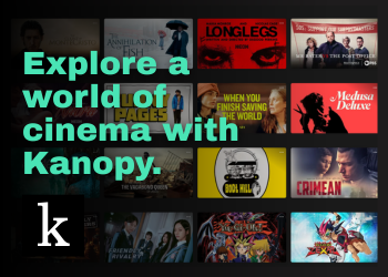 Explore a world of cinema with Kanopy.