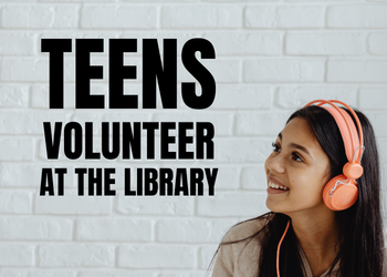 Apple to be a teen volunteers for the Library 