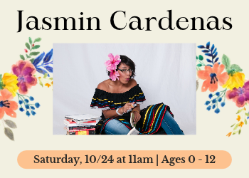 Drop in on this amazing program with Jasmin Cardenas on Saturday, October 24