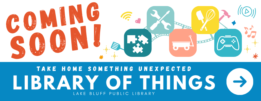 Coming soon the Library of Things and how you can check out items
