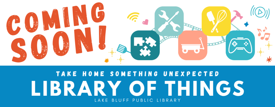 Coming soon the Library of Things and how you can check out items